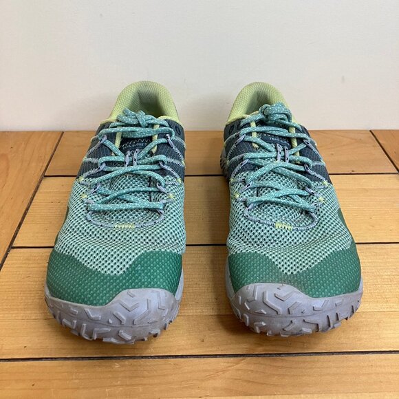 Merrell Glove 7 Trail Runners Barefoot Shoes Sneakers Women's US 8.5 Green - Picture 3 of 10